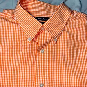 Croft & Barrow Long sleeve gingham shirt
